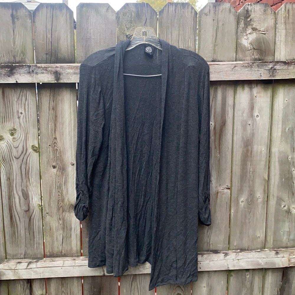 Gray cardigan sz. L